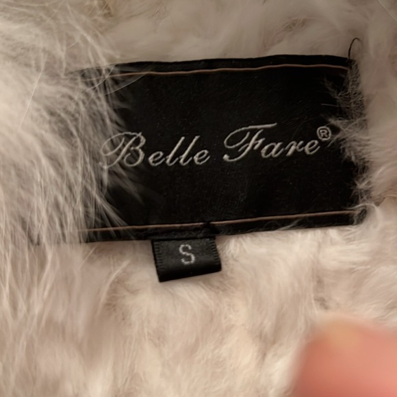 Belle Fare Vintage rabbit fox fur vest - Picture 4 of 11